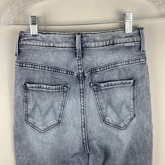 Mother The Swooner Ankle Zip In Static Size 25 - Picture 7 of 16